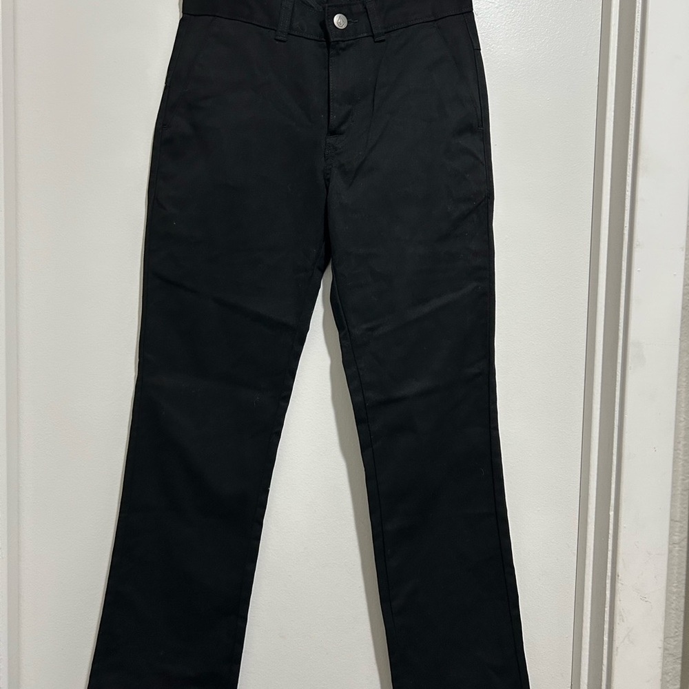 Volcom Boys Black Chinos